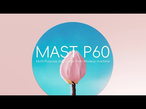 MAST P60 Macchina per Tatuaggi Wireless Edizione Diamante Rosa