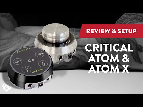 Alimentatore per tatuaggi Critical Atom X Nero