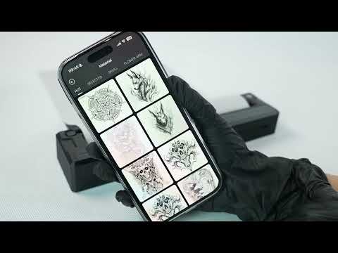 Mast DragonHawk A4 Stampante Termica Wireless per Stencil Tattoo