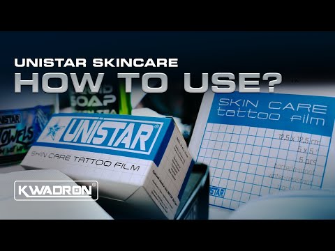 Unistar Skin Care Cerotto Protettivo per Tatuaggi 5 pezzi 12,5x12,5 cm