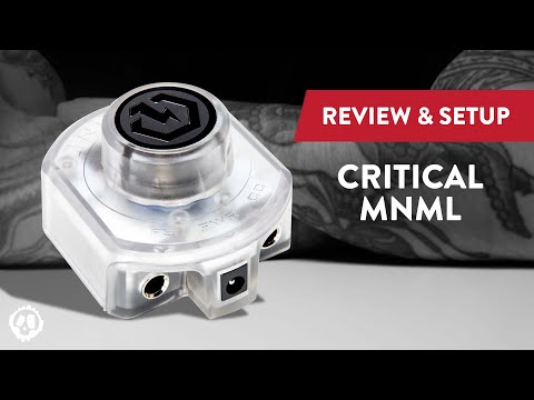 Alimentatore per tatuaggi critico MNML Nero