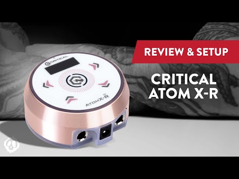 Alimentatore per tatuaggi Critical Atom X-R Rosegold/Bianco