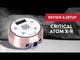 Alimentatore per tatuaggi Critical Atom X-R Rosegold/Bianco