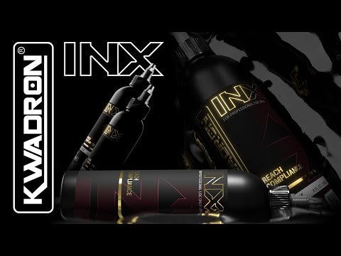 Pigmento per tatuaggi nero arricchito Kwadron Inx 120ml