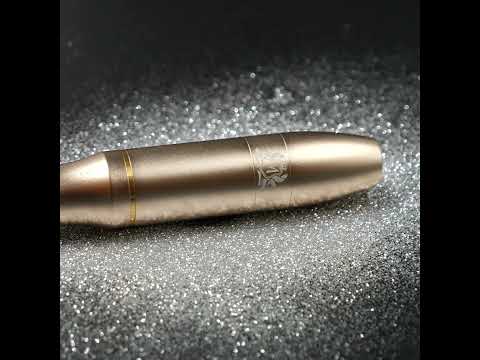 Penna Macchina Champagne Skin Monarch Baron 360 + cavo