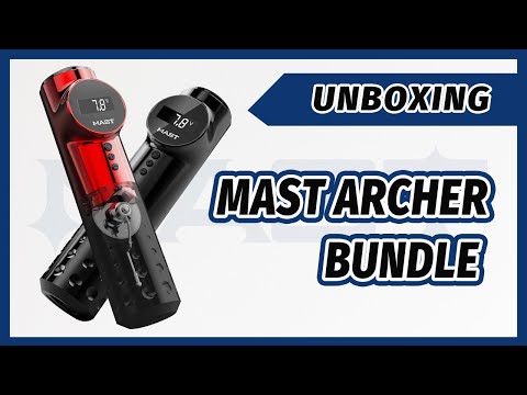 Macchina per tatuaggi wireless Mast Archer 4,2 mm Nera