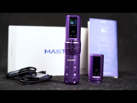 Mast Fold Pro Macchina per Tatuaggi Wireless Oro