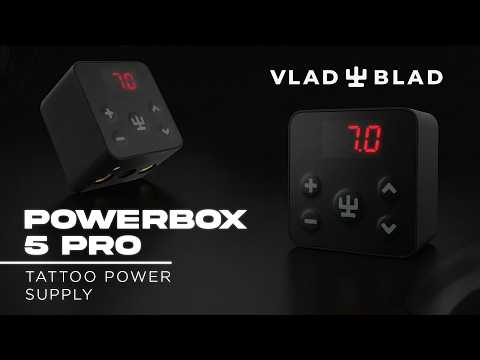 Vlad Blad PowerBox 5 Pro Alimentatore per Tatuaggi
