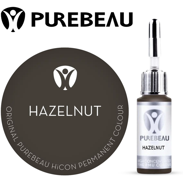 Purebeau Eyebrows Pigment Hazelnut 10ml - BVShop