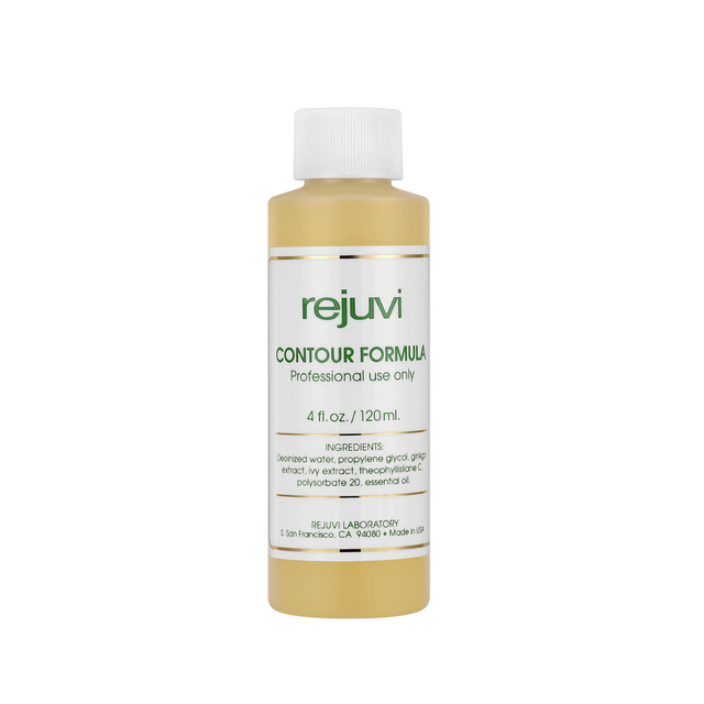Rejuvi Contour Formula 120ml bottle professional body contouring formula