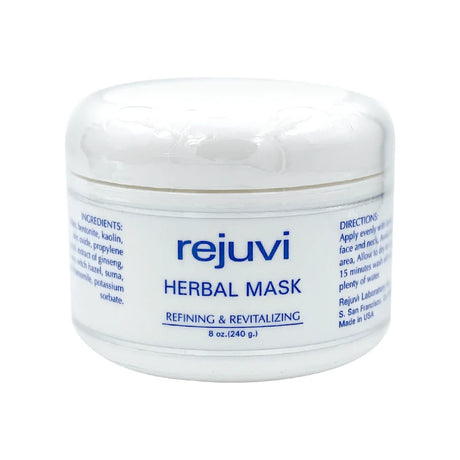 Rejuvi Herbal Mask 240g jar refining and revitalizing face mask