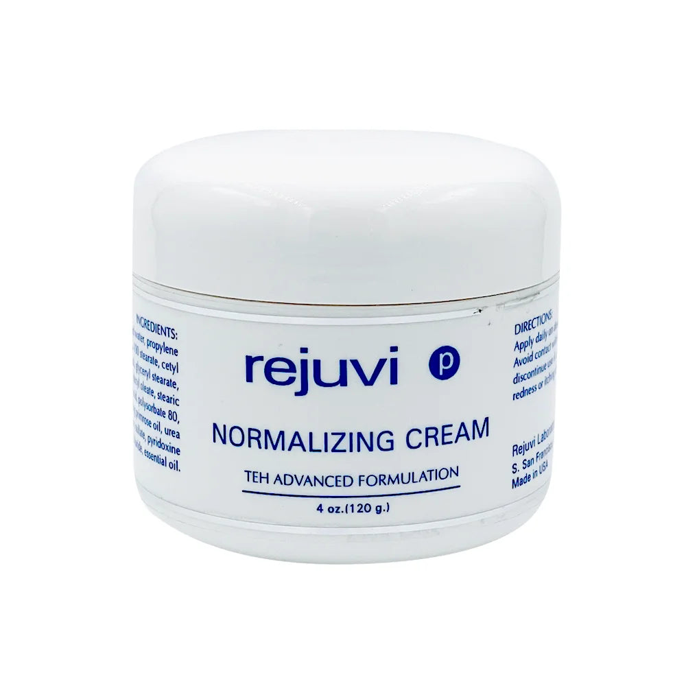 Rejuvi p Normalizing Crema Viso 120g – Vasetto, etichetta anteriore
