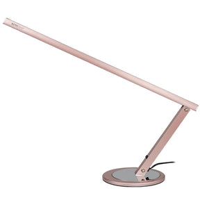 Rose gold slim led desk lamp - BVShop