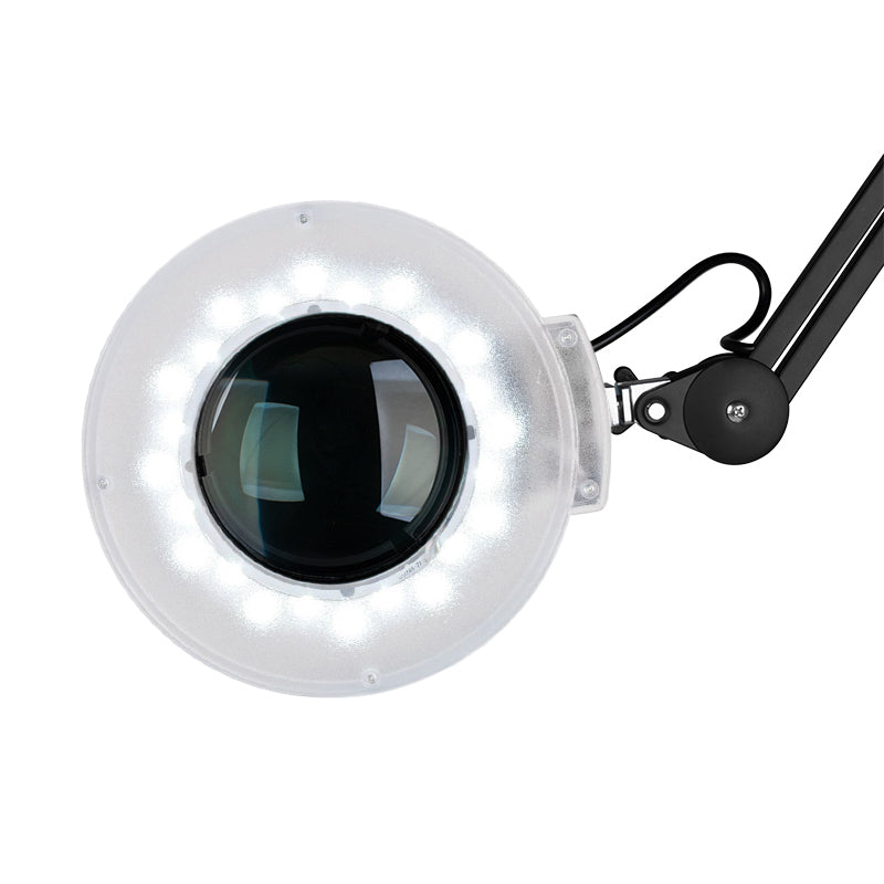 S5 led magnifier lamp + black tripod - BVShop