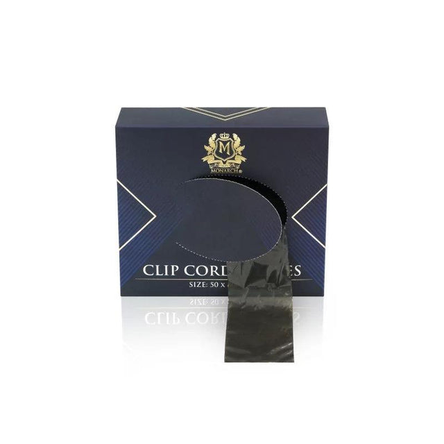 Skin Monarch Clip Cords Sleeves 50 x 800mm Dark Grey125 pcs. - BVShop