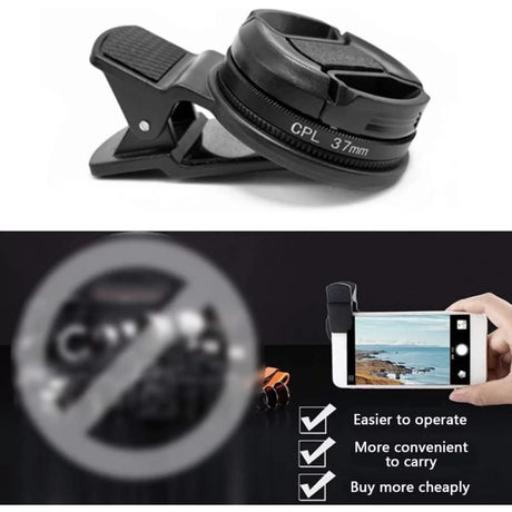 Obiettivo per fotocamera Tattoo Smartphone 37mm CPL