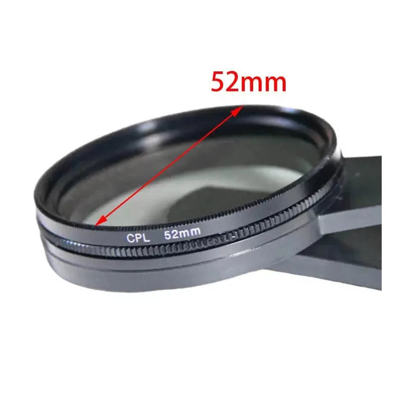 Obiettivo per fotocamera Tattoo per smartphone 52mm CPL