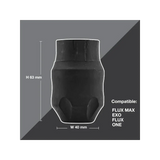 Spektra Flux Wide Impugnatura in Gomma Monouso 40mm 1 pz