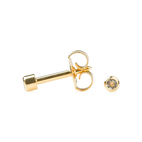 Orecchino Studex April Crystal con Bordo