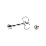 Orecchino Studex April Crystal con Bordo