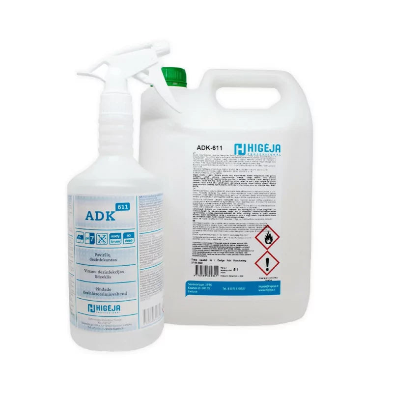 Disinfettante per Superfici e Utensili ADK-611 1L/5L