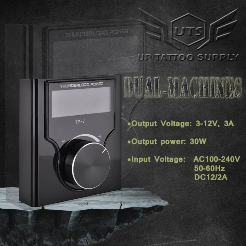 Thunderlord Power TP-7 Tattoo Power Supply - BVShop