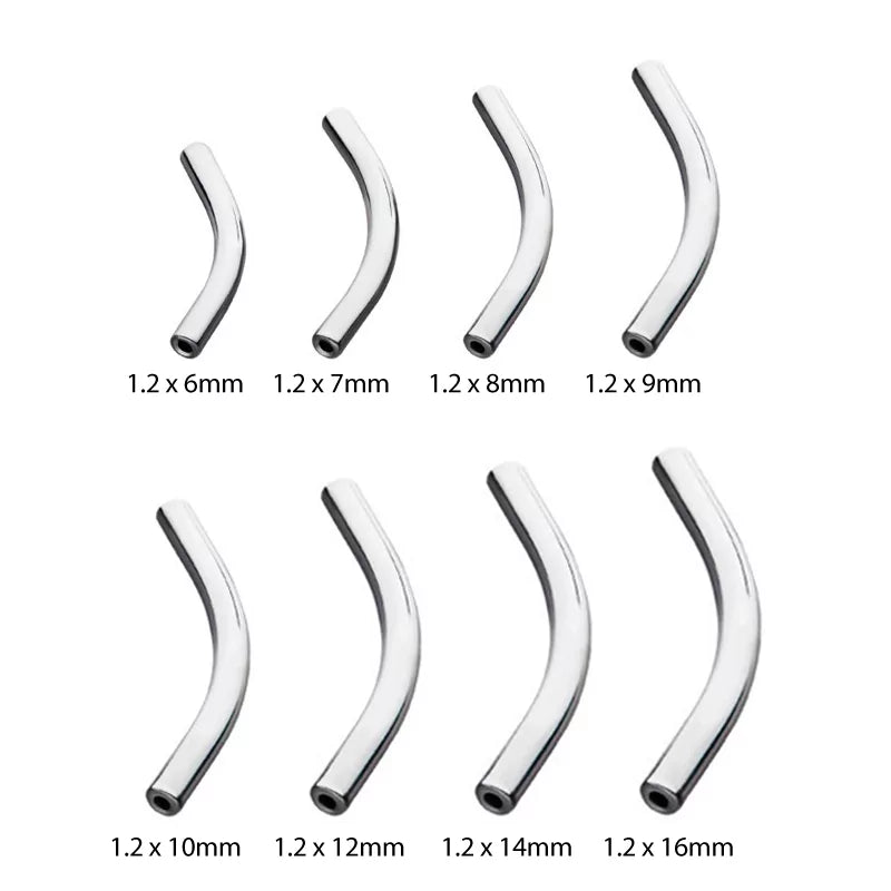 Barra Curva Titan per Piercing