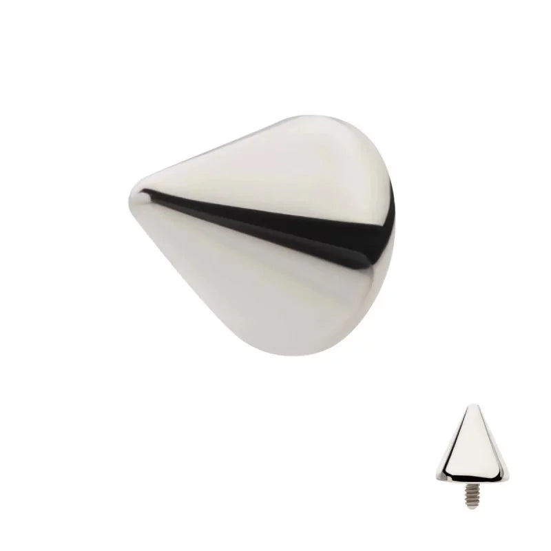 Punta a Spillo per Labret in Titanio