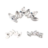 Anello in titanio alternativo marquise