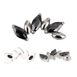 Anello in titanio alternativo marquise