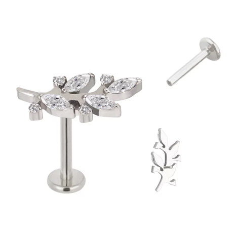 Titanium Ring Branch Shape - BVShop