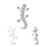 Anello in titanio Gecko