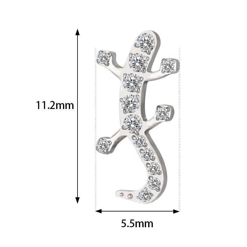 Anello in titanio Gecko