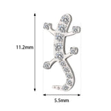 Anello in titanio Gecko