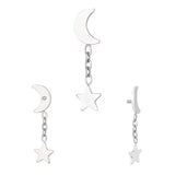 Anello in titanio Moonstar