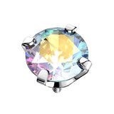 Punte per Anello in Titanio con Bordo in Zirconia