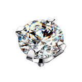 Punte per Anello in Titanio con Bordo in Zirconia