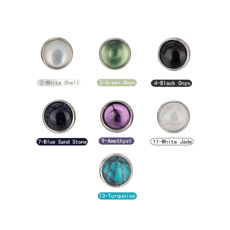 Punte in titanio con semi cornice