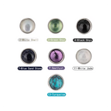 Punte in titanio con semi cornice