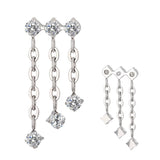 Dongle a catena con triplo anello in titanio