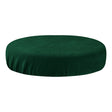 VELOUR COVER STOOL BOTTLE GREEN - BVShop