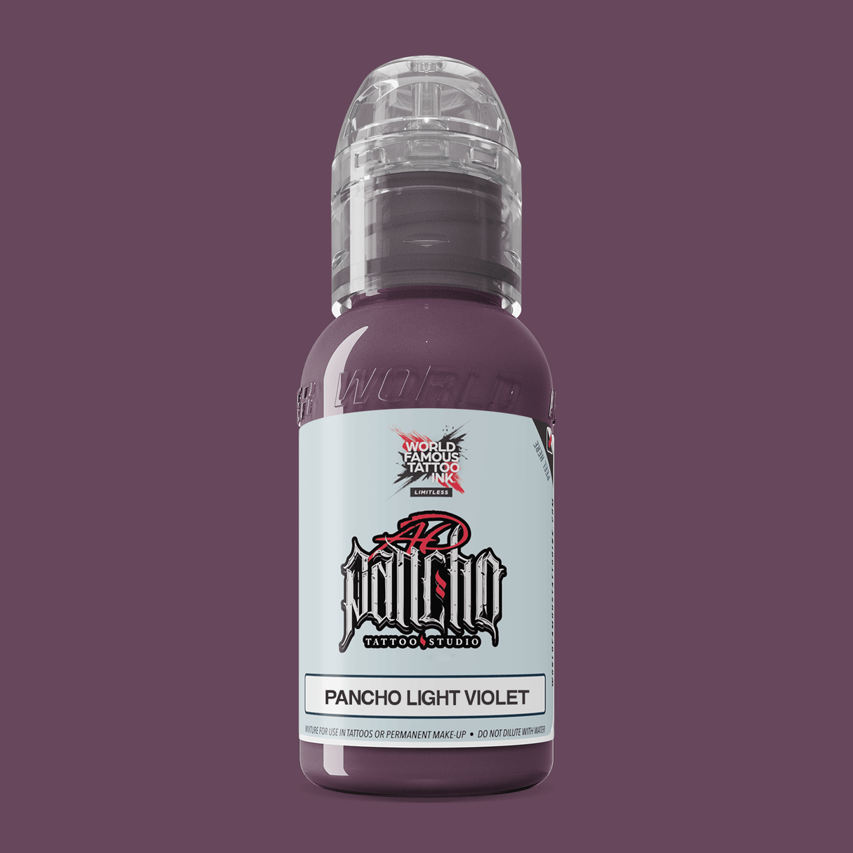 Inchiostro per tatuaggi famoso in tutto il mondo AD Pancho Light Violet (30ml)