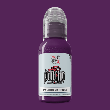 Inchiostro per tatuaggi famoso in tutto il mondo AD Pancho Magenta (30ml)