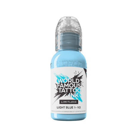 Inchiostro per tatuaggi Light Blue 1 v2 (30ml) di fama mondiale Limitless